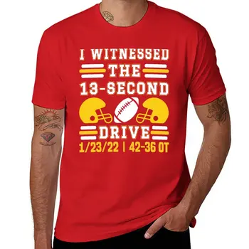 Ja som bol Svedkom 13 Druhý Disk | Presvedčení, 13 Sekúnd | Funny Futbal Citát T-Shirt estetické oblečenie pánske dlhý rukáv t košele